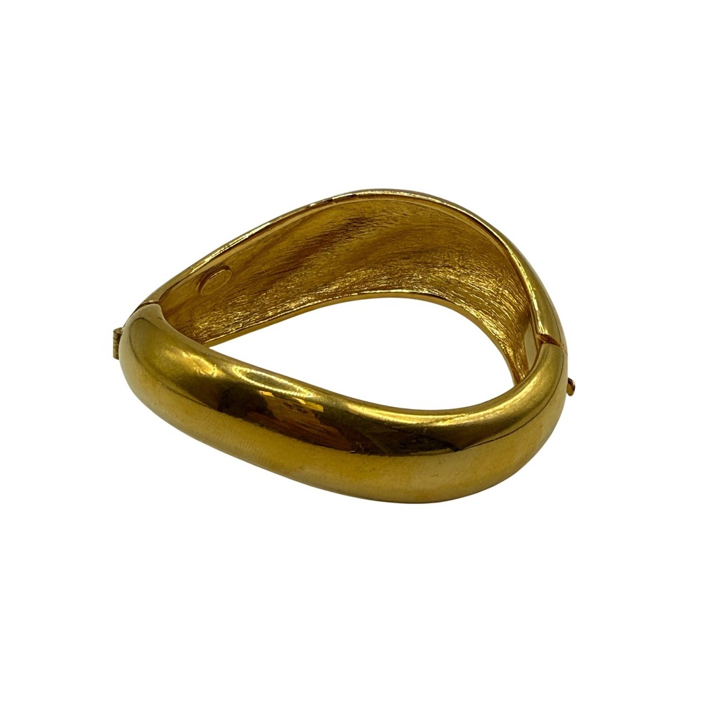 Napier Gold Sculptural Cuff Bracelet